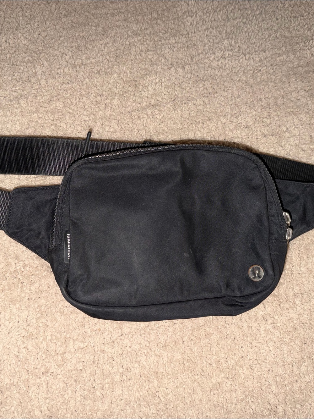 lululemon athletica Black Mini Waist Pack
